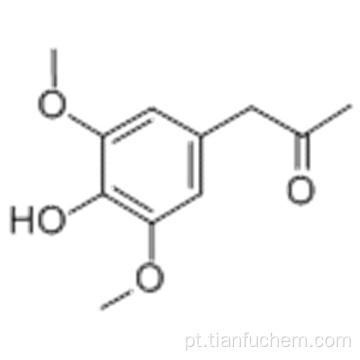 2-propanona, 1- (4-hidroxi-3,5-dimetoxifenil) CAS 19037-58-2